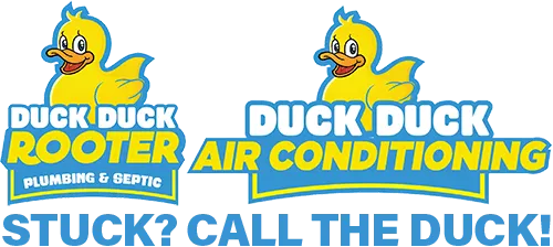 Duck Duck Rooter & Air Conditioning logo