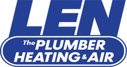 Len the Plumber logo