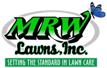 MRW Lawns logo