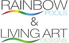 Rainbow Pools & Living Art Design logo