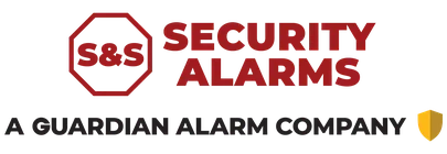S&S Security Alarms logo
