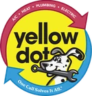 Yellow Dot Heating & Air Conditioning logo